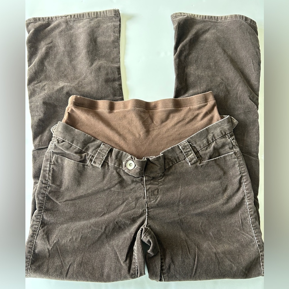 Old Navy Corduroy Flare Maternity Pants XS
